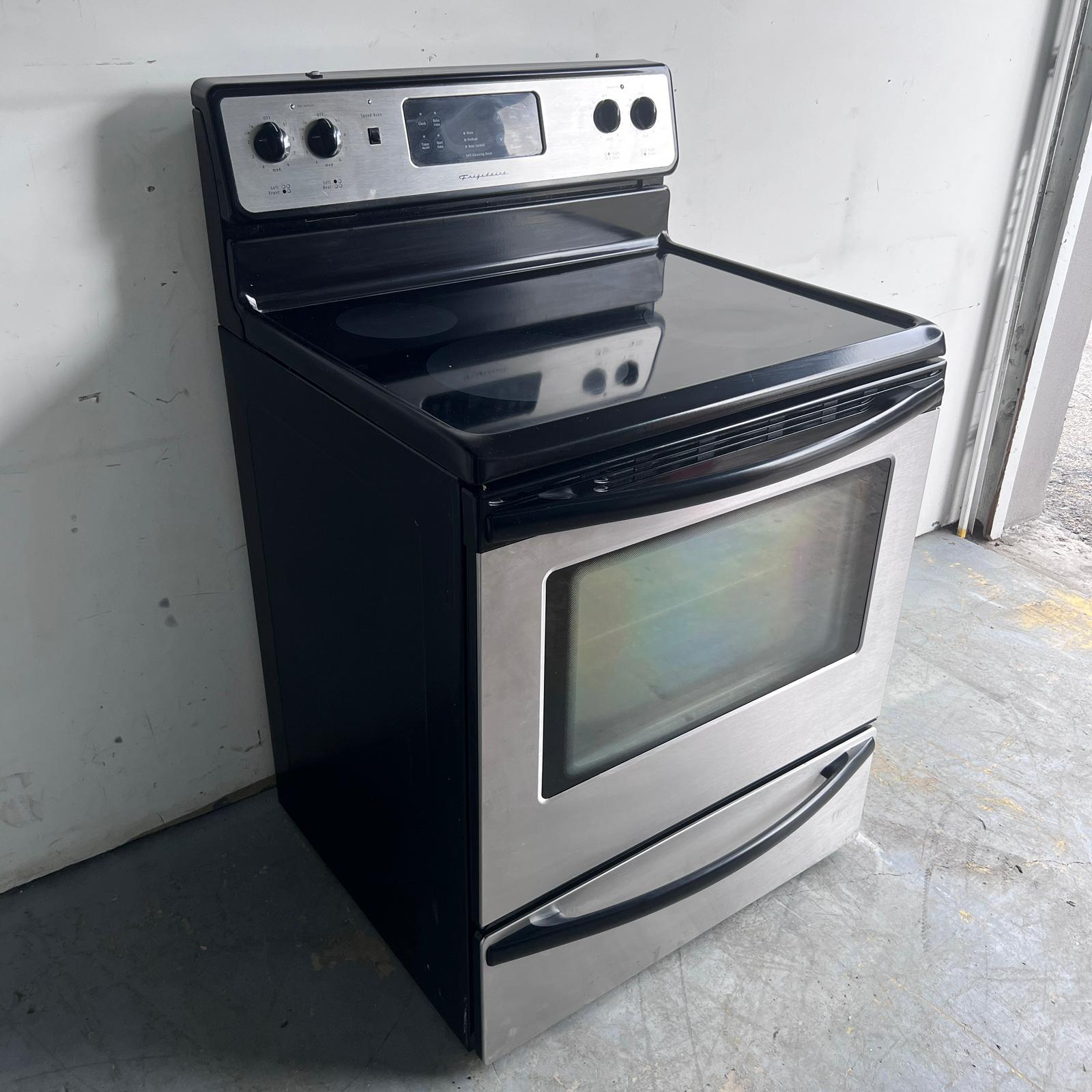 Frigidaire Stainless Steel Electric Stove Frigidaire Stainless Steel Electric Stove